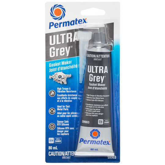 Permatex® Ultra Grey® Gasket Maker 599BR, 80mL Tube