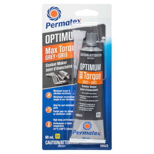Permatex® Optimum Grey Gasket Maker, 80mL Carded Tube