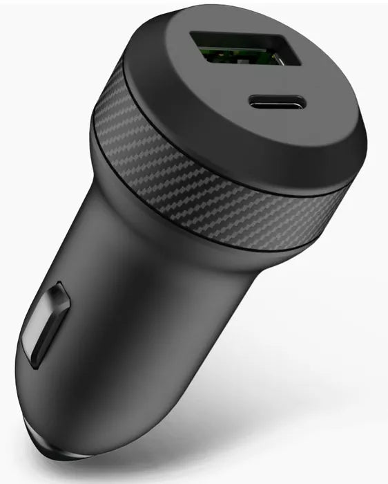Bluehive 45 Watt Carbon Fiber Car Charger