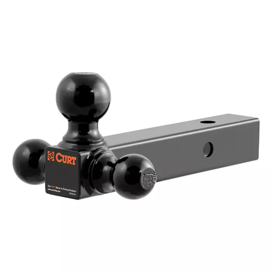 45652 Multi-Ball Mount (2 Shank, 1-7/8, 2 & 2-5/16 Black Balls)