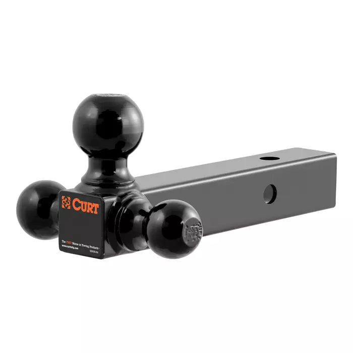 45652 Multi-Ball Mount (2 Shank, 1-7/8, 2 & 2-5/16 Black Balls)