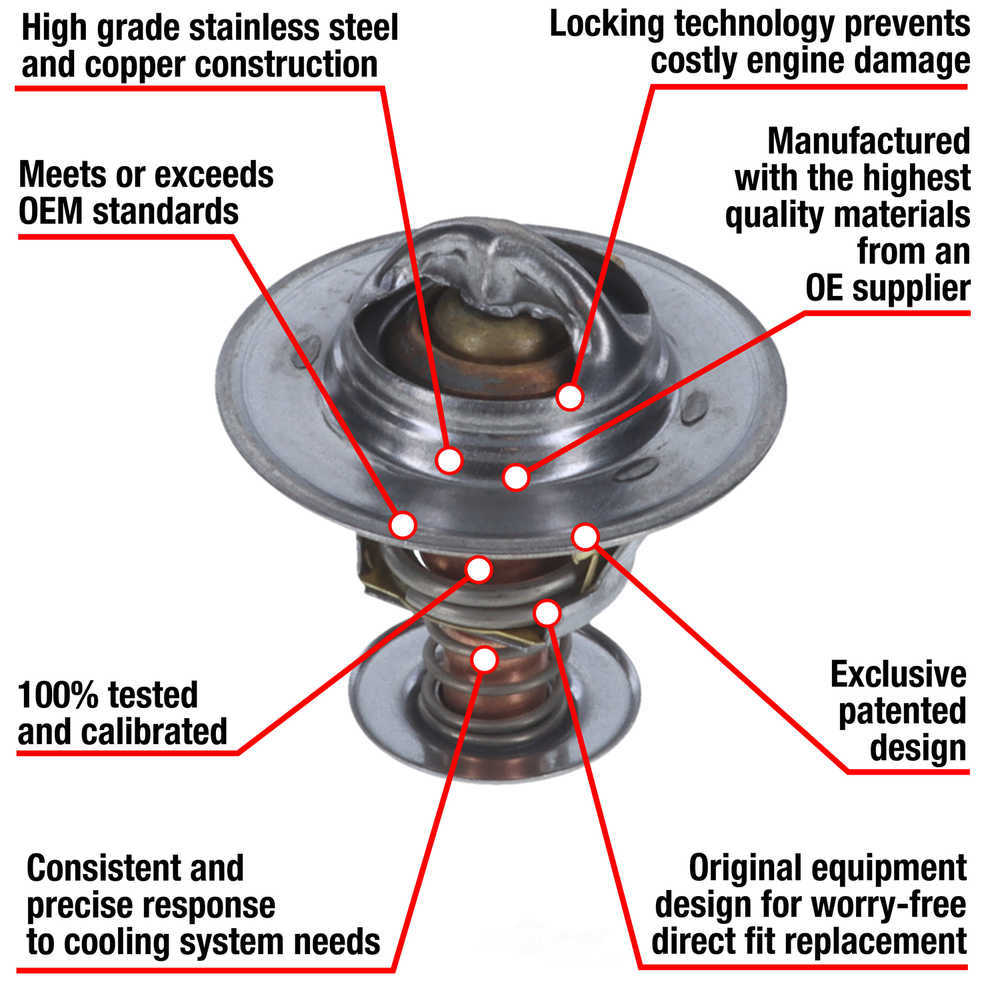 7328-170 Motorad Fail Safe Thermostat
