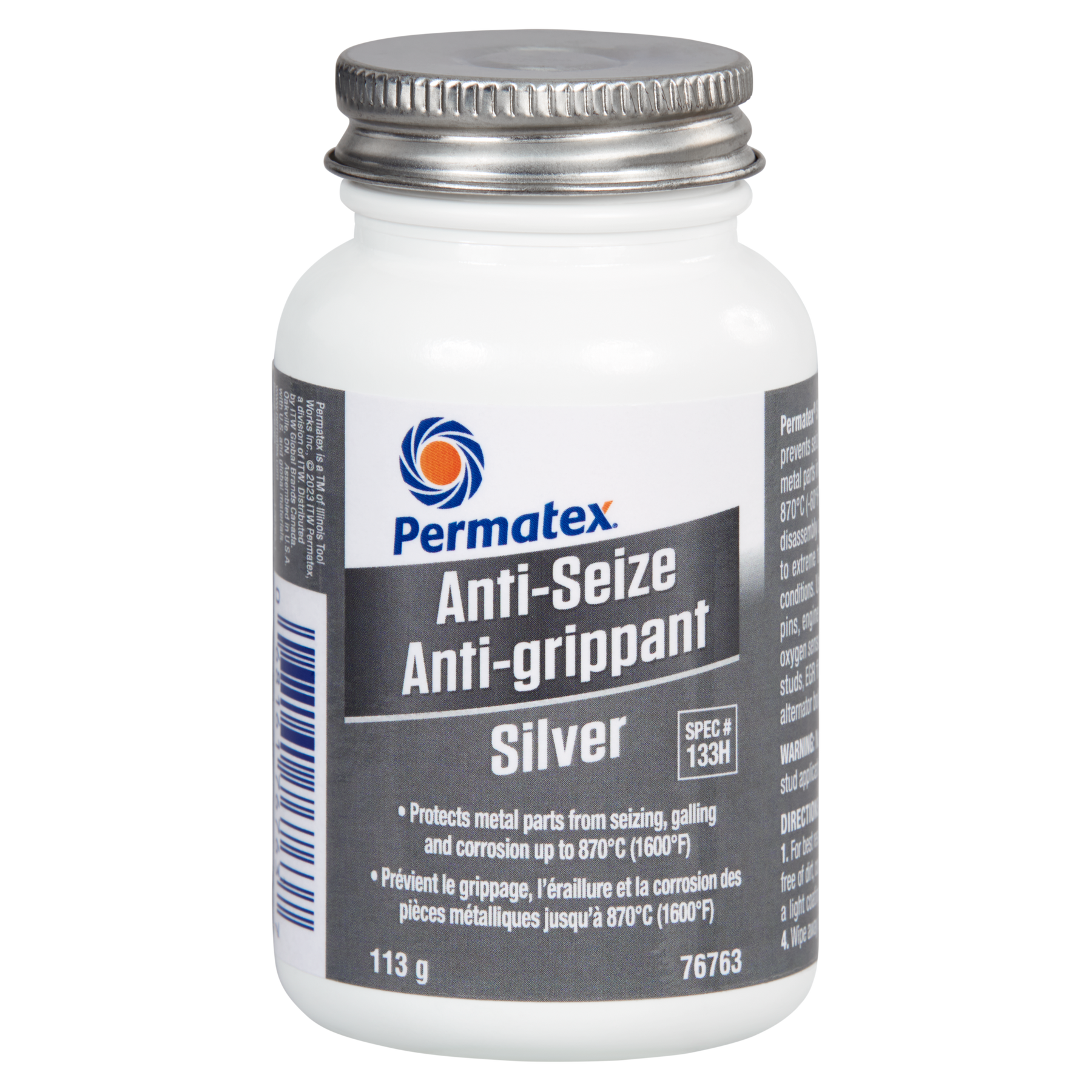 Permatex® Silver Grade Anti-Seize 133H, 113g Can — Partsource