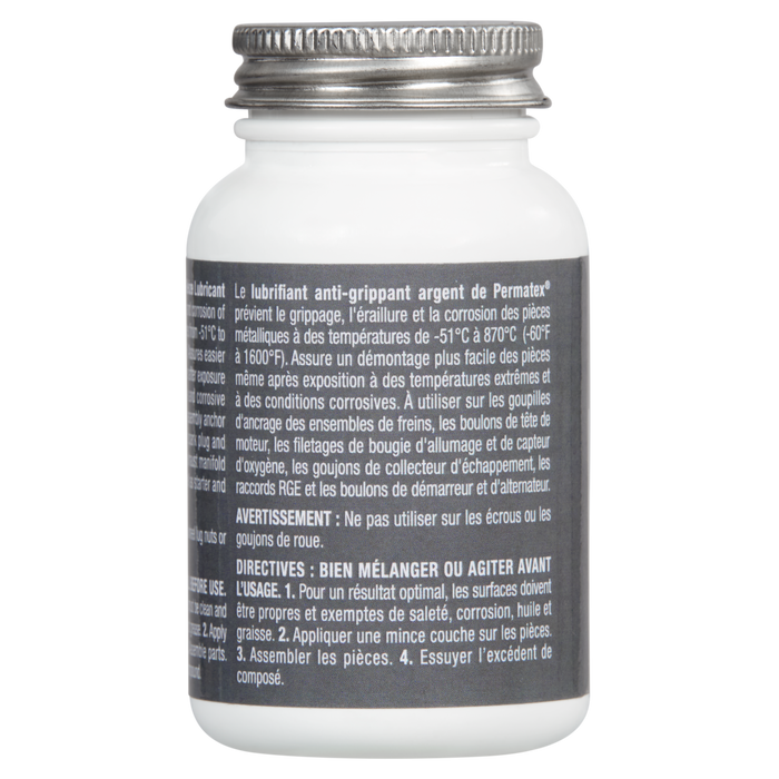 Permatex® Silver Grade Anti-Seize 133H, 113g Can