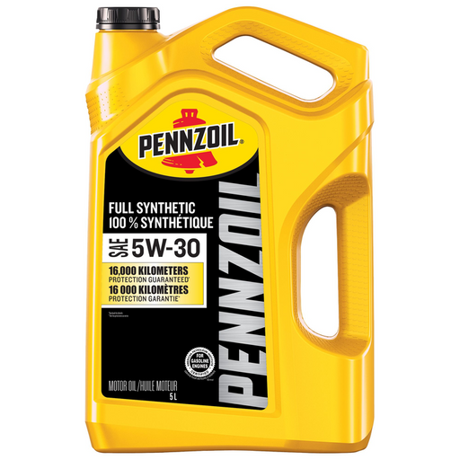 Pennzoil Full Synthetic 5w30 Motor Oil, Jugs