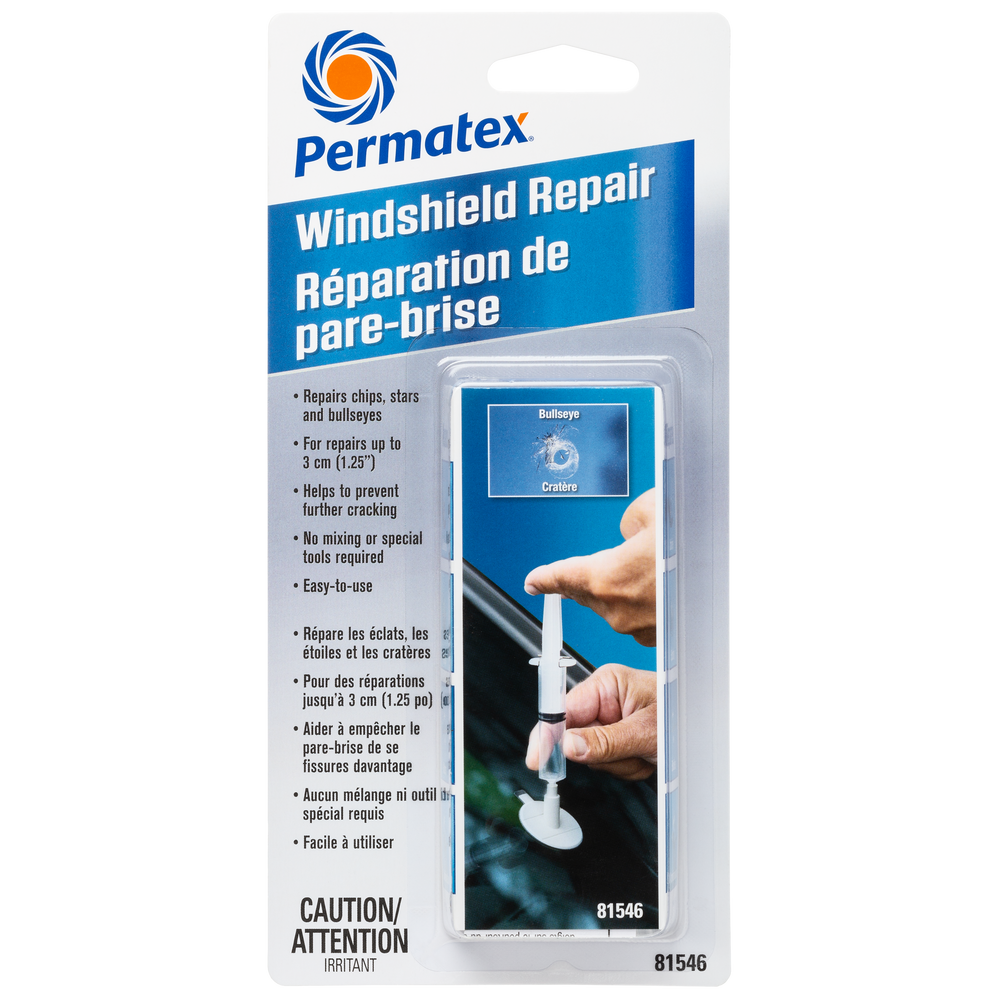 Permatex® Windshield Repair Kit, 0.75 mL