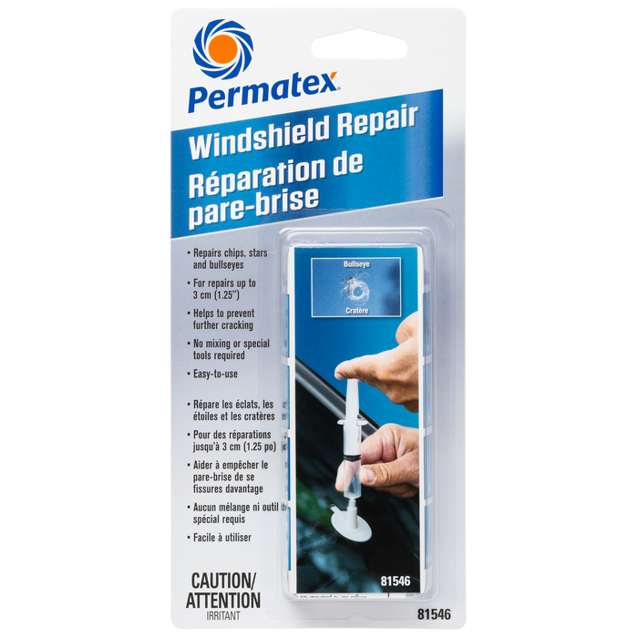 Permatex® Windshield Repair Kit, 0.75 mL