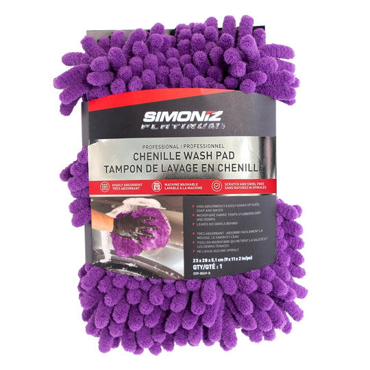 Simoniz Platinum XL Chenille Wash Pad