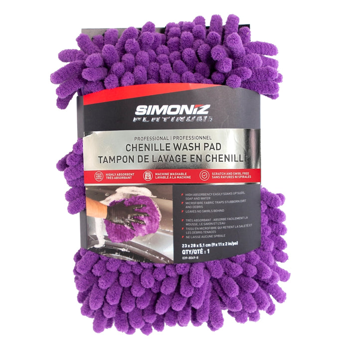 Simoniz Platinum XL Chenille Wash Pad