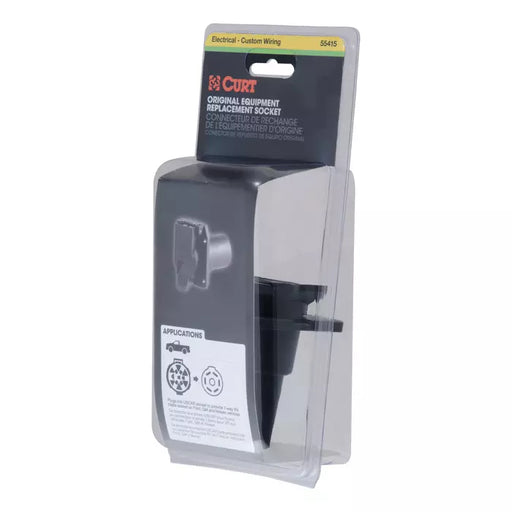 55415 Replacement OE 7-Way RV Blade Socket (Plugs into USCAR)