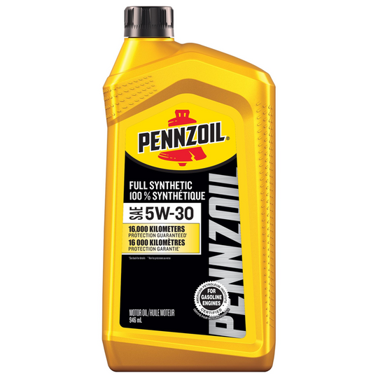 Pennzoil Full Synthetic 5w30 Motor Oil, Bottles