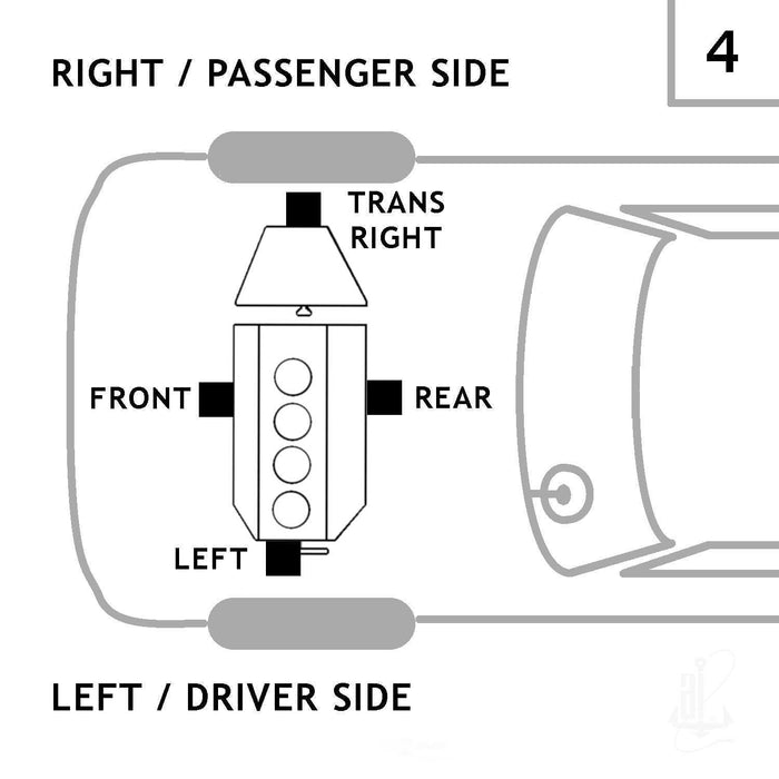 8988 Anchor Engine Mount