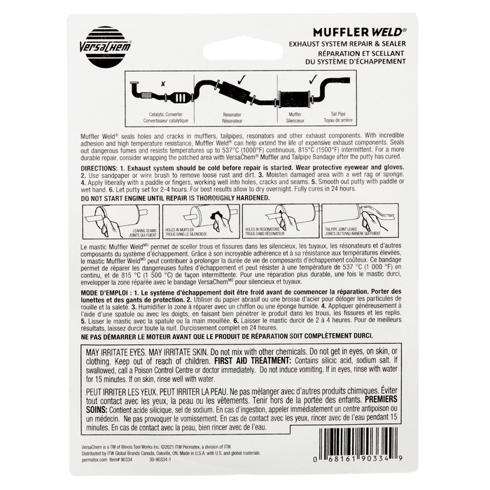 VersaChem® Muffler Weld Sealer, 170g