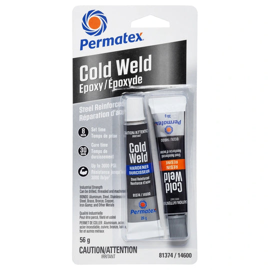 Permatex Cold Weld Steel Epoxy 2x28g
