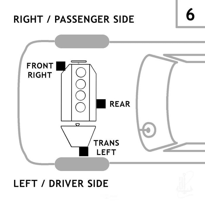 9101 Anchor Transmission Mount