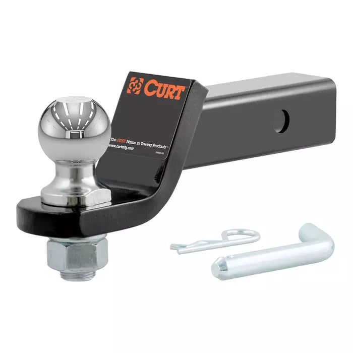 45050 Class 3 Ball Mount (2 Shank, 7500 lb, 4 Drop, 8-1/4 Long)