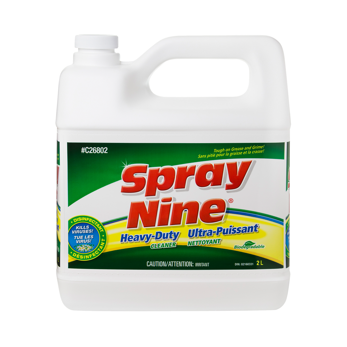 Spray Nine® Heavy-Duty Cleaner/Degreaser, 2L Jug — Partsource