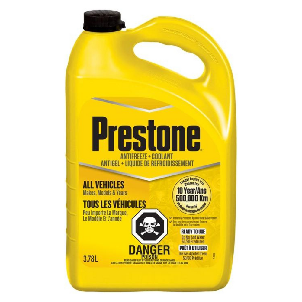 Prestone Premixed Long Life Anti-Freeze/Coolant, 3.78-L Partsource Prestone Premixed Long Life Anti-Freeze/Coolant, 3.78-L Partsource