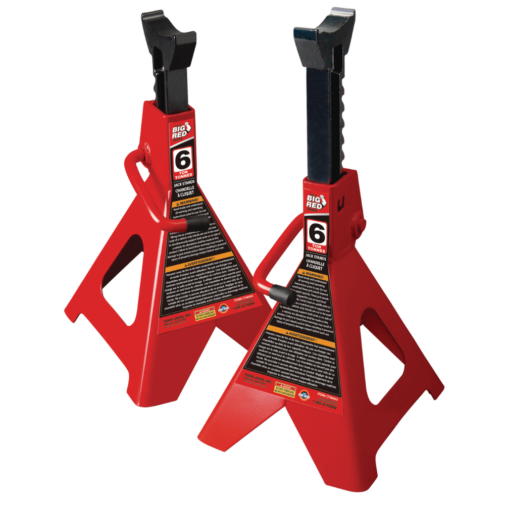 Axlem Stand Big Red 6-Ton Axle Stands — Partsource