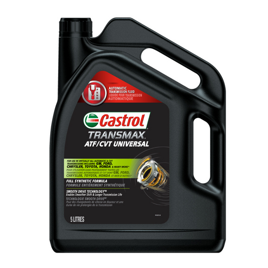 Castrol Transmax® ATF/CVT Universal Full Synthetic Automatic Transmission Fluid, 5-L