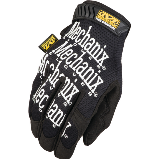 Mechanix Wear Original High Performance Work Glove Black, Assorted Sizes