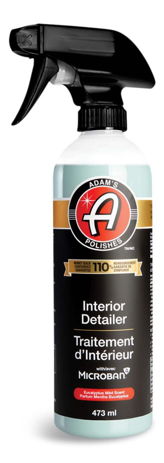 Adam's Polishes Interior Detailer with Microban, 473-mL