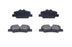 BFD1800CR PRO SERIES OE BRAKE PADS