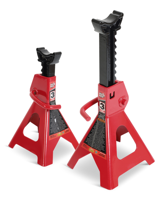 Big Red 3-Ton Jack, Stands & Fender Cover Set