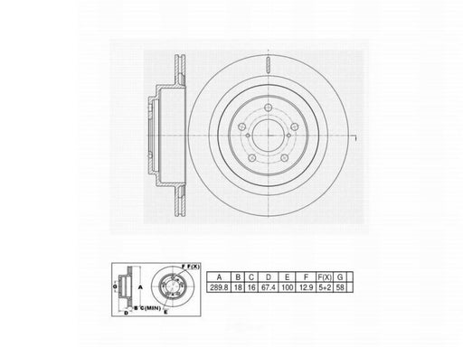 C26594 ProSeries OE+ Brake Rotor