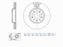 C30736 ProSeries OE+ Brake Rotor, Front
