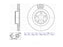 C30750 ProSeries OE+ Brake Rotor, Front