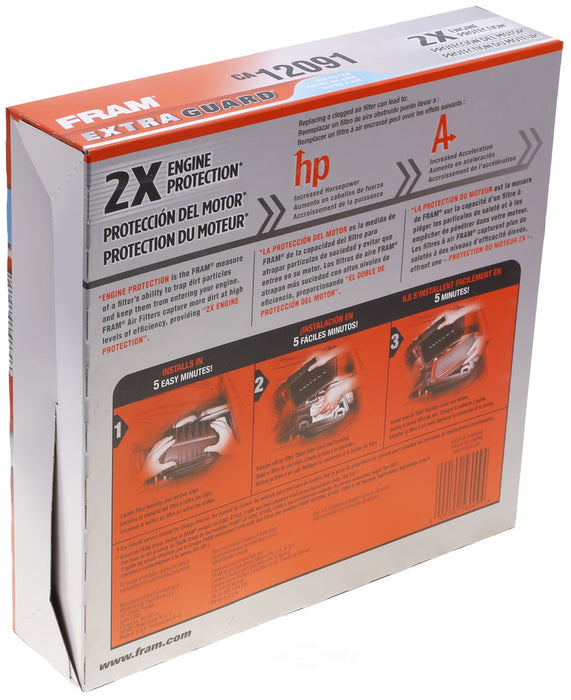 CA12091 FRAM Extra Guard Air Filter
