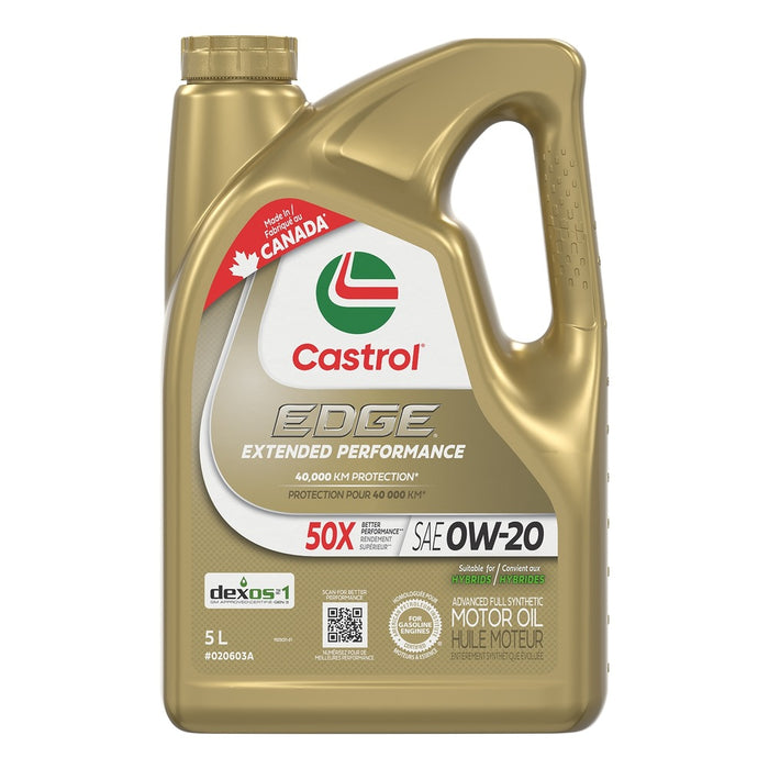 メンテナンス Castrol EDGE PROFESSIONAL 0W-30 20L Castrol EDGE Extended Performance 0W20 Synthetic Engine/Motor Oil