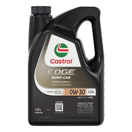Castrol EDGE Euro A3/B4 Advanced 0W30 Full Synthetic Engine/Motor Oil, 5-L