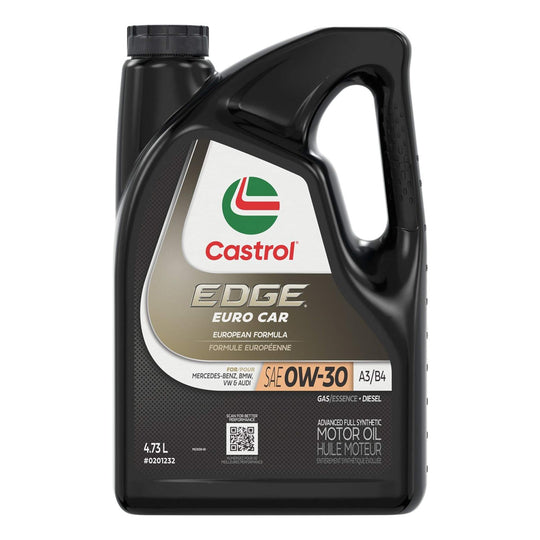 Castrol EDGE Euro A3/B4 Advanced 0W30 Full Synthetic Engine/Motor Oil, 5-L
