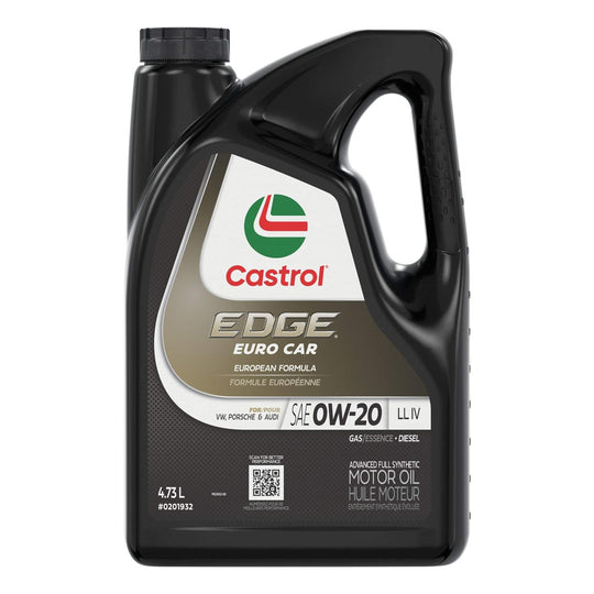 Castrol EDGE LL-IV 0W20 Synthetic Engine/Motor Oil, 4.73-L