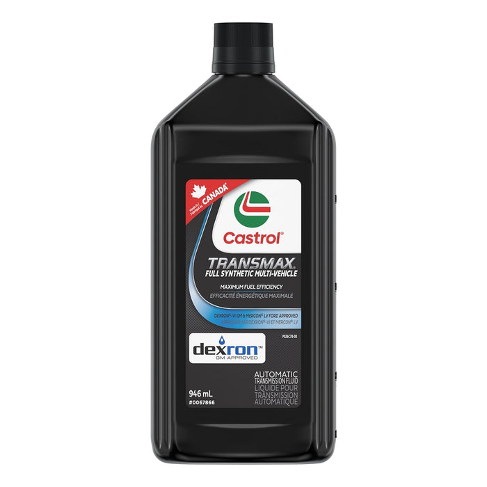 Castrol Transmax Full Synthetic Multi Vehicle ATF, 0.95L — Partsource