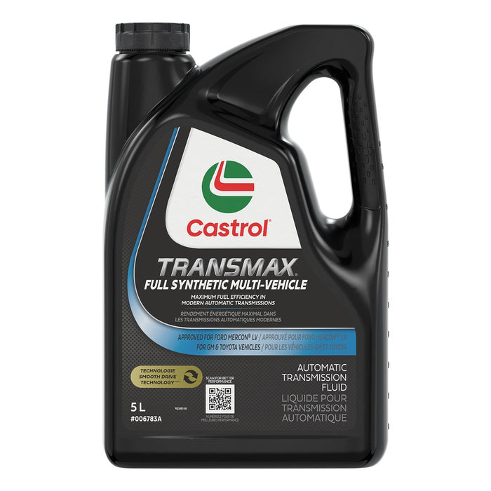 Castrol Transmax Full Synthetic Multi Vehicle ATF, 5L — Partsource