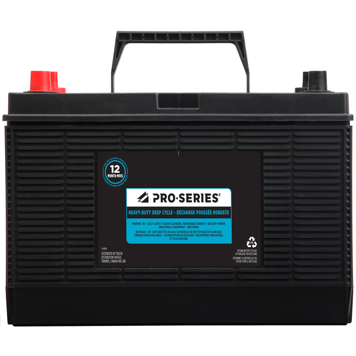 PRO-SERIES Heavy Duty Deep Cycle Group 31 Battery, 830 MCA