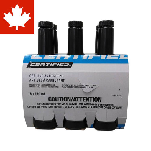 35-355C Certified Gas Line Antifreeze, 150-mL, 6-pk