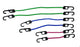 Certified Labelled Bungee Cord with Hooks, 6-pk