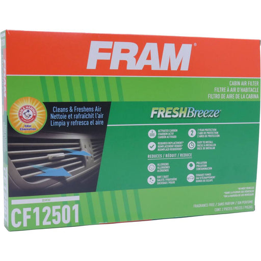 CF12501 FRAM Fresh Breeze Cabin Air Filter