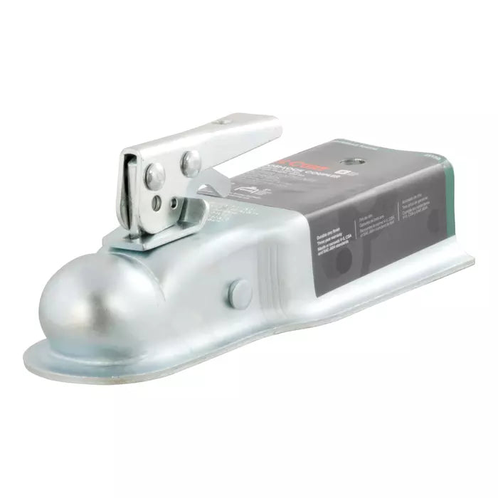 25153 2 Straight-Tongue Coupler with Posi-Lock (3,500 lbs, Zinc)