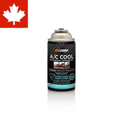 Emzone A/C Cool Refrigerant Recharge Can, 1234YF, 6-oz