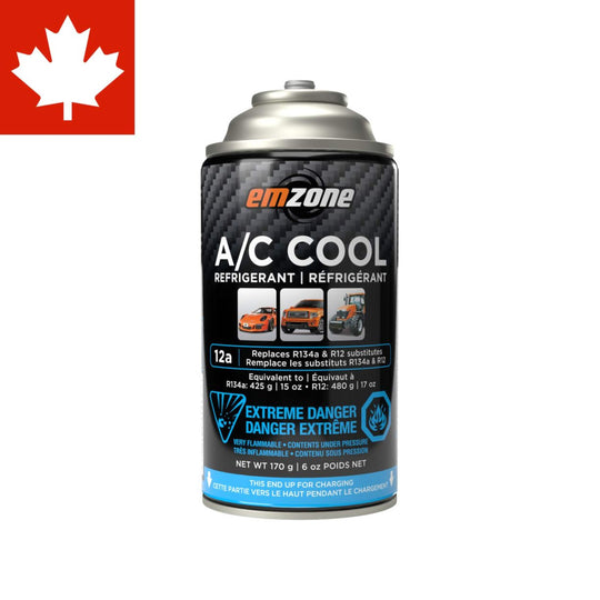 Emzone A/C Cool Refrigerant Recharge Can, 12a, 6-oz