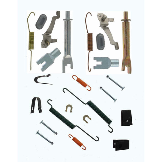 H2340 Carlson Brake Drum Hardware Kit, Rear