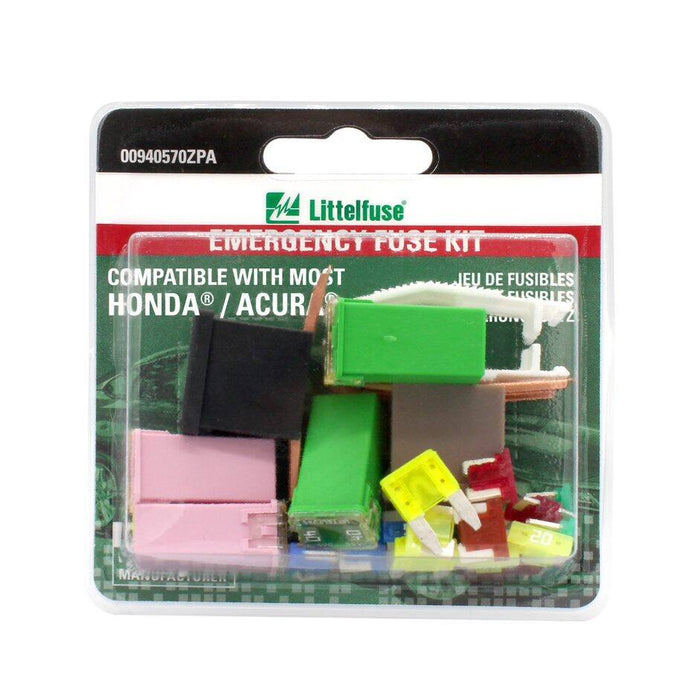 00940570ZPA Little Fuse OEM Honda/Acura Emergency Fuse Kit