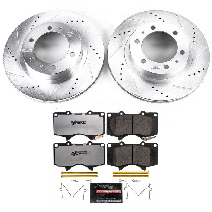K137-36 Powerstop Z36 Truck And Tow Brake Kit
