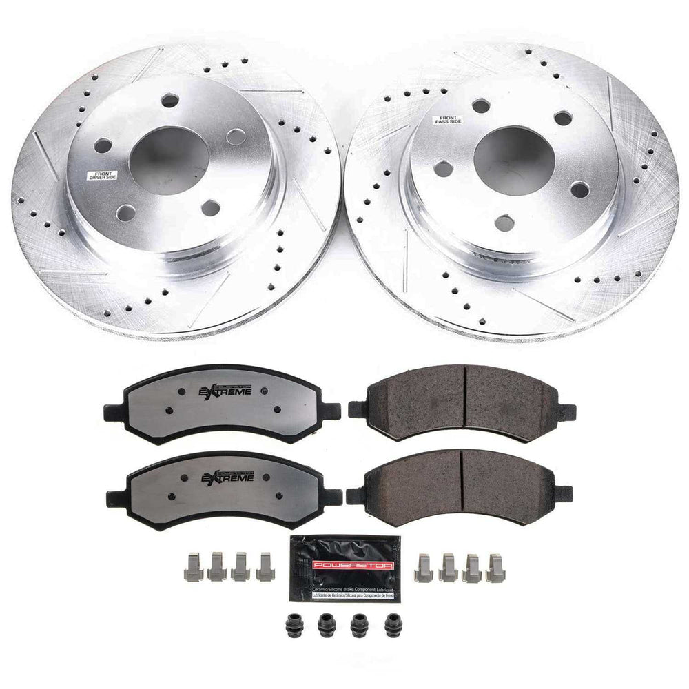 K2163-36 Powerstop Z36 Truck And Tow Brake Kit