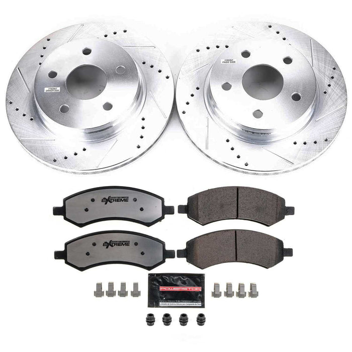 K2163-36 Powerstop Z36 Truck And Tow Brake Kit